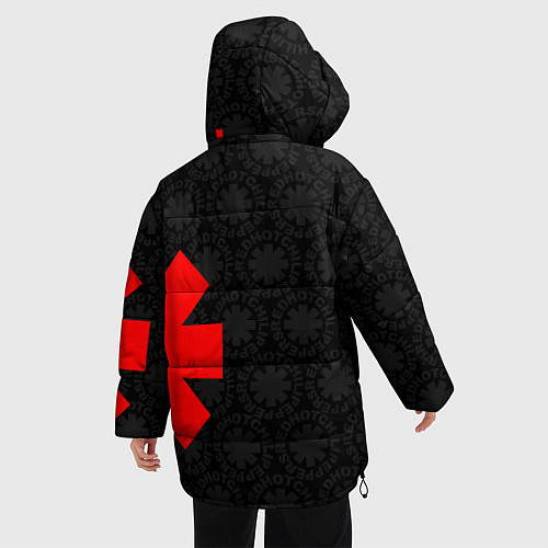 Женская зимняя куртка RED HOT CHILI PEPPERS / 3D-Черный – фото 4