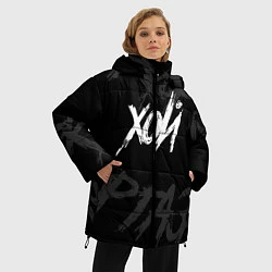 Куртка зимняя женская Сектор Газа - ХОЙ, цвет: 3D-черный — фото 2