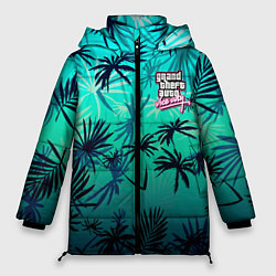 Женская зимняя куртка GTA пальмы