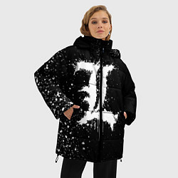 Куртка зимняя женская L paints, цвет: 3D-черный — фото 2