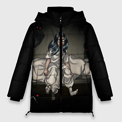 Куртка зимняя женская Billie Eilish: Fall Asleep, цвет: 3D-черный