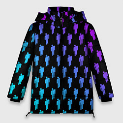 Женская зимняя куртка Billie Eilish: Neon Pattern