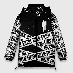 Куртка зимняя женская BILLIE EILISH: Black Tape, цвет: 3D-черный