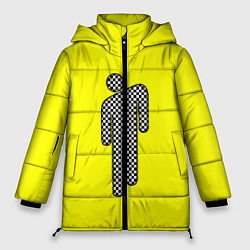 Куртка зимняя женская Billie Eilish: Grid Manikin, цвет: 3D-черный