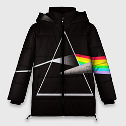 Куртка зимняя женская PINK FLOYD, цвет: 3D-черный