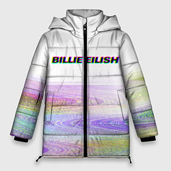 Женская зимняя куртка BILLIE EILISH: White Glitch