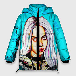 Женская зимняя куртка BILLIE EILISH: Fan Art