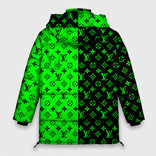 Женская зимняя куртка BILLIE EILISH x LV Green / 3D-Красный – фото 2