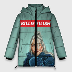 Куртка зимняя женская Billie Eilish, цвет: 3D-светло-серый