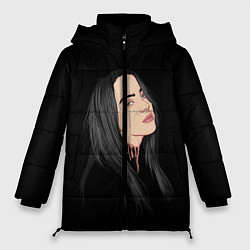 Куртка зимняя женская Billie Eilish: Black Style, цвет: 3D-черный