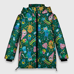 Женская зимняя куртка New year Adventure time