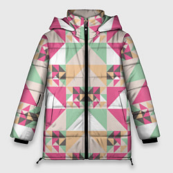 Женская зимняя куртка Геометрическая иллюзия