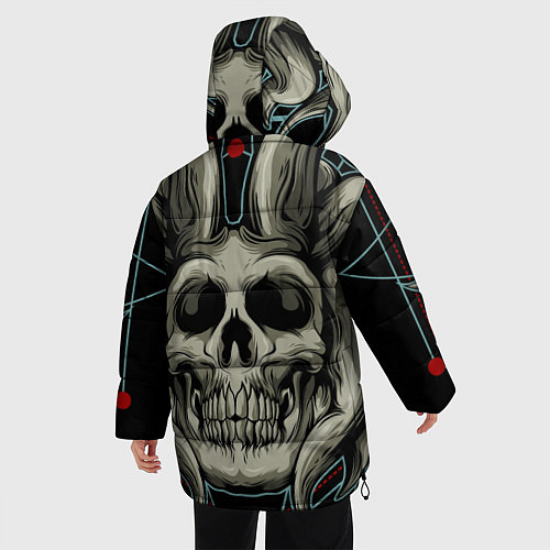 Женская зимняя куртка Ария / 3D-Черный – фото 4