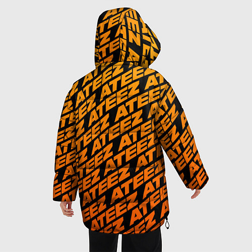 Женская зимняя куртка ATEEZ / 3D-Черный – фото 4