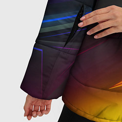 Куртка зимняя женская DETROIT BECOME HUMAN, цвет: 3D-черный — фото 2