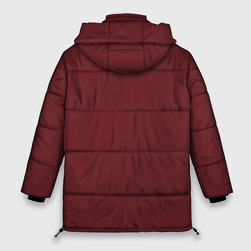 Женская зимняя куртка Принцесса Мононоке / 3D-Красный – фото 2