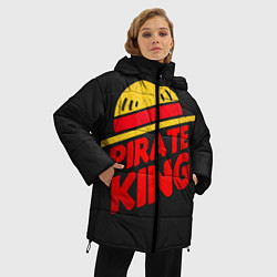 Куртка зимняя женская One Piece Pirate King, цвет: 3D-красный — фото 2