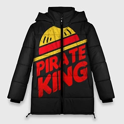 Куртка зимняя женская One Piece Pirate King, цвет: 3D-красный