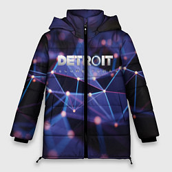 Куртка зимняя женская DETROIT:BECOME HUMAN 2019, цвет: 3D-черный