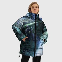 Куртка зимняя женская Сталкер 2021, цвет: 3D-светло-серый — фото 2