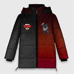 Куртка зимняя женская Brawl Stars, цвет: 3D-черный