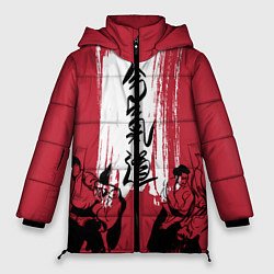 Куртка зимняя женская Айкидо, цвет: 3D-черный