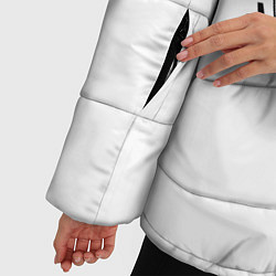 Куртка зимняя женская MONOKUMA DANGANRONPA, цвет: 3D-светло-серый — фото 2