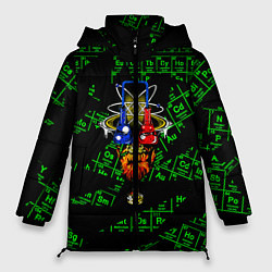 Куртка зимняя женская Химия х Менделеев, цвет: 3D-красный