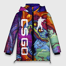 Женская зимняя куртка CS GO HYPERBEAST