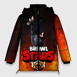 Женская зимняя куртка Brawl Stars - Crow
