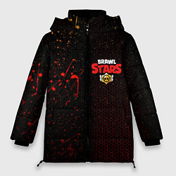 Куртка зимняя женская Brawl Stars, цвет: 3D-светло-серый