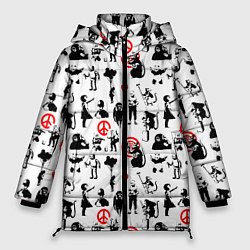 Женская зимняя куртка Banksy