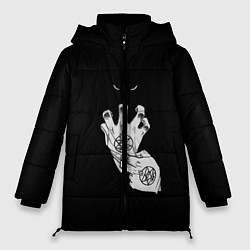 Куртка зимняя женская Выжигющий Искру, цвет: 3D-светло-серый