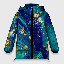 Куртка зимняя женская Краски, цвет: 3D-светло-серый