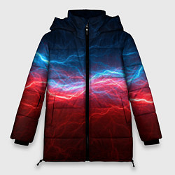 Куртка зимняя женская Огонь и лёд, цвет: 3D-светло-серый