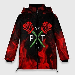 Куртка зимняя женская Payton Moormeier: TikTok, цвет: 3D-черный