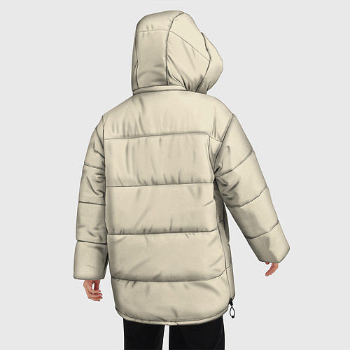 Женская зимняя куртка Токийский гуль / 3D-Черный – фото 4