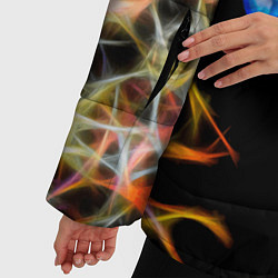 Куртка зимняя женская Морское чудо, цвет: 3D-черный — фото 2