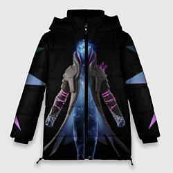 Куртка зимняя женская Fortnite Спина, цвет: 3D-черный