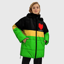 Куртка зимняя женская CHARA FIGHT, цвет: 3D-красный — фото 2