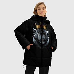 Куртка зимняя женская King, цвет: 3D-черный — фото 2