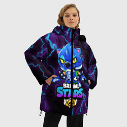 Куртка зимняя женская Brawl Stars LEON, цвет: 3D-светло-серый — фото 2
