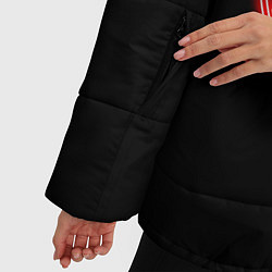 Куртка зимняя женская Стальной алхимик, цвет: 3D-светло-серый — фото 2