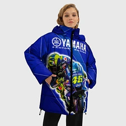 Куртка зимняя женская Valentino Rossi, цвет: 3D-черный — фото 2