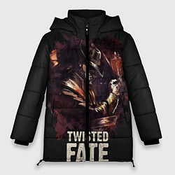 Куртка зимняя женская Twisted Fate, цвет: 3D-красный