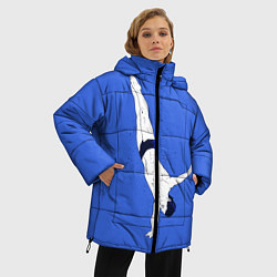 Куртка зимняя женская Dive, цвет: 3D-черный — фото 2