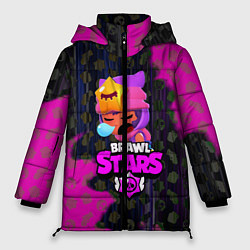 Куртка зимняя женская BRAWL STARS SANDY, цвет: 3D-черный