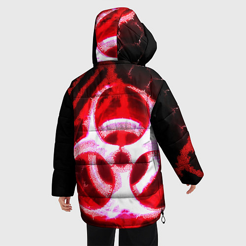 Женская зимняя куртка Plague Inc ShB Oko / 3D-Черный – фото 4