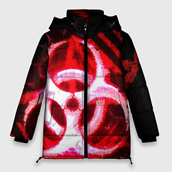 Куртка зимняя женская Plague Inc ShB Oko, цвет: 3D-черный