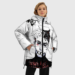 Куртка зимняя женская Xxxtentacion, цвет: 3D-красный — фото 2
